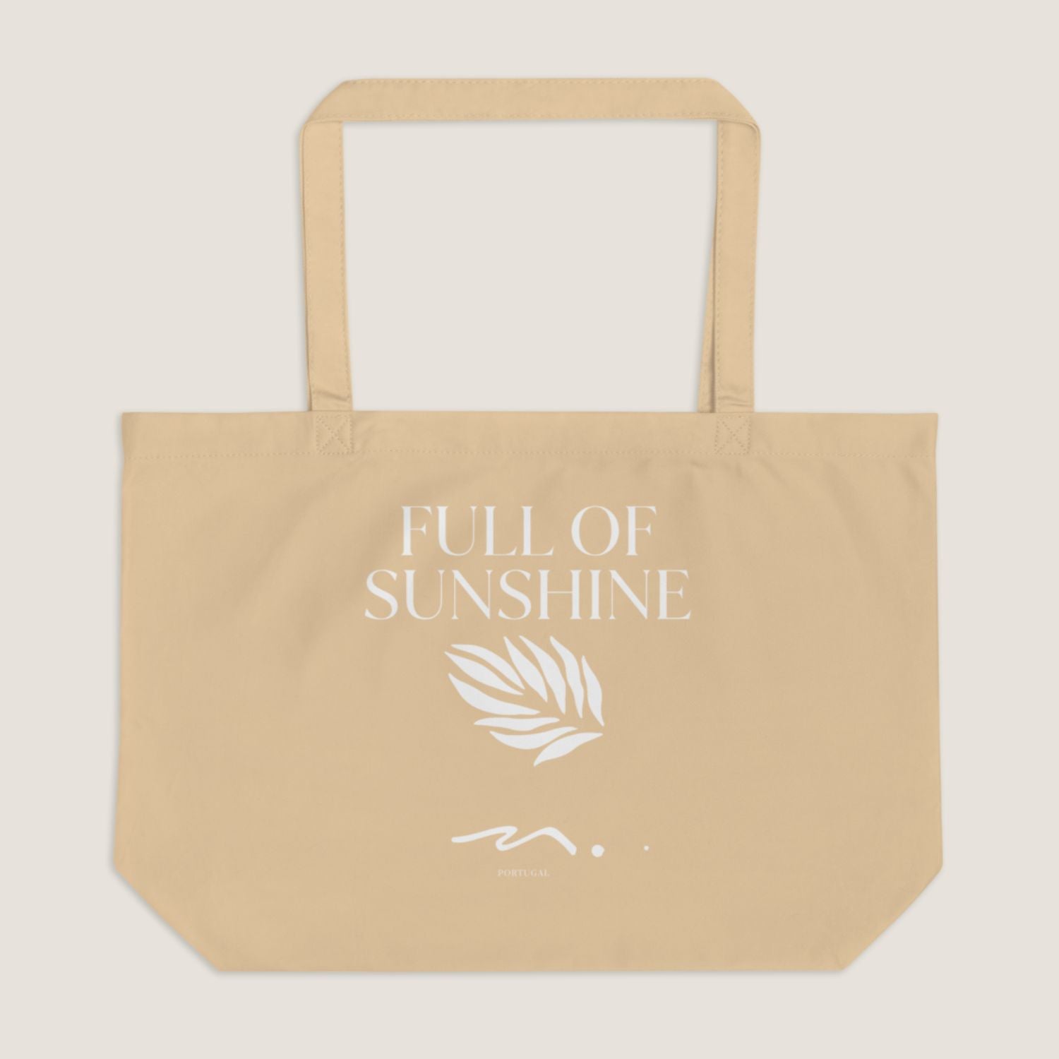 The Carry All Sunshine design with certified organic cotton